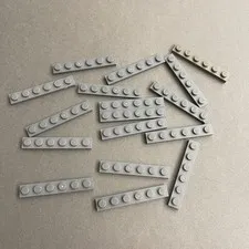 Lego 3666 Dark Gray Replacement Parts Pieces Lot of 17