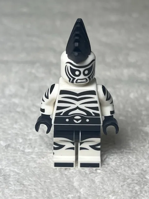 LEGO Super Heroes Zebra-Man Minifigure sh0323 The Batman Movie From Set 70907