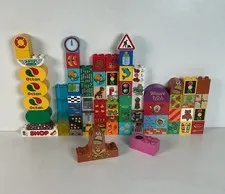 Lego Duplo Graphic Piece Lot | Octan Batman Fire Department