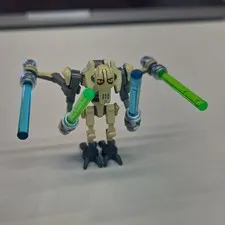 LEGO General Grievous - Bent Legs, Tan Armor 9515 8095 sw0254 Minifig Complete