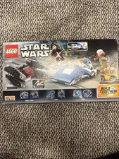 LEGO Star Wars: A-Wing vs. TIE Silencer Microfighters (75196)brand new &sealed 