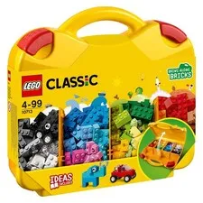 LEGO Classic Creative Suitcase 10713 Building Kit Yellow Carrying Case 213 Pcs