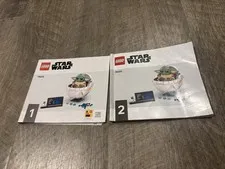 Lego Star Wars Grogu with Hover Pram 75403 Manuals Only