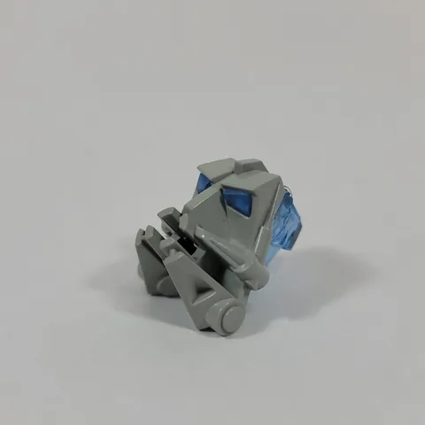 LEGO Bionicle Head Connector Block 32553 Trans-Med Blue Brain Stalk 32554