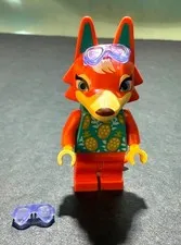 Lego Animal Crossing Audie 77052 Minifigure ani012   Nintendo w/Glasses  Extra