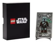NEW LEGO Star Wars (5010325) The Mandalorian and Grogu Metal Card - Exclusive!