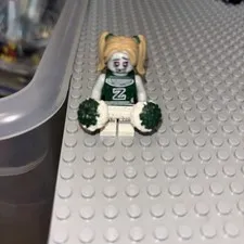 Lego Minifigure, Series 14 Zombie Cheerleader Great Condition