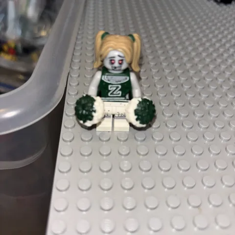 Lego Minifigure, Series 14 Zombie Cheerleader Great Condition