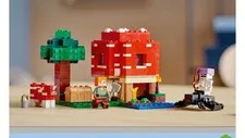 LEGO Minecraft The Mushroom House 21179 Complete Set With Manual. No box 