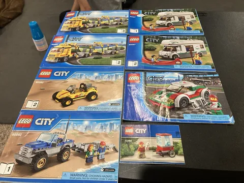 LEGO City 30364 60053 60057 (1-2) 6082 (1-2) 60060 Transporter MANUALS 2-3 ONLY