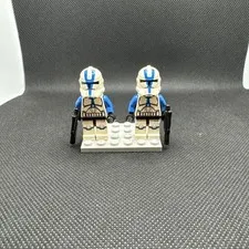 Lego Star Wars Clone Trooper 501st Legion (Phase 2) Blue Arms sw0445 B6