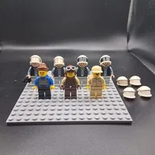 Vintage LEGO Star Wars Minifigure lot of 7 Characters