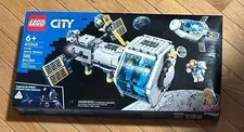 LEGO CITY 60349 Lunar Space Station - HEAVILY DAMAGED BOX - SHIPS W/O LEGO BOX