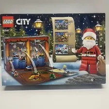 2018 Lego City Advent Calendar 60201 Missing 5 Pieces And 1 Figure Mismatched