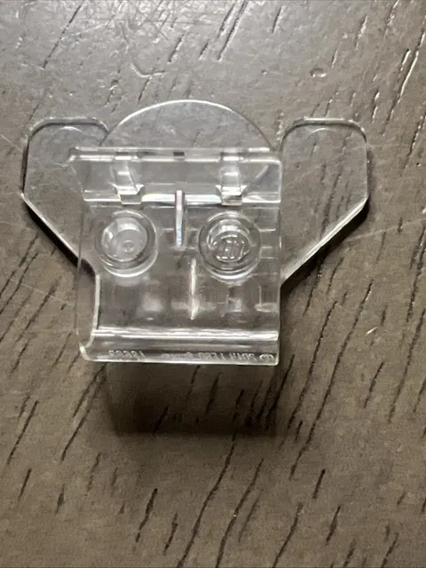 LEGO 18663 Trans-Clear Minifigure, Utensil Stand Flexible (Super Jumper) 1 Piece