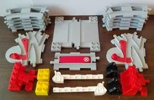 Lego DUPLO 10882 Train Tracks Expansion Pack - 23-Piece Set - Complete