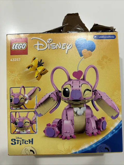 LEGO Disney Angel Lilo & Stitch #43257 Set 784 Pieces. Box, Instructions