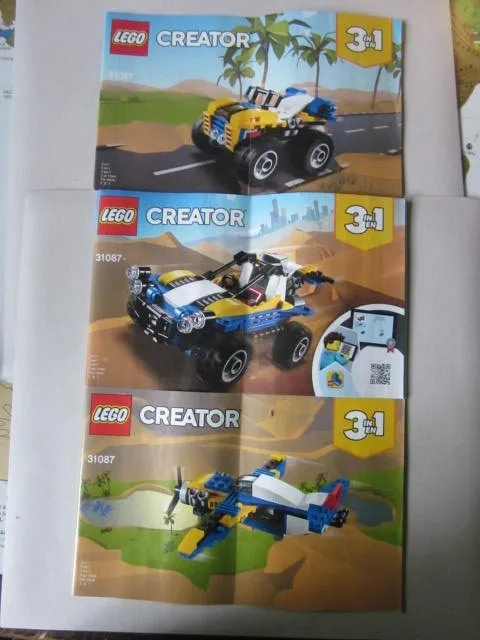 Lego Building Instructions Instruction Creator 31087 3 in 1
