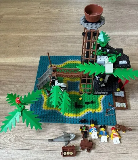 LEGO 6270 Forbidden Island Pirates 1989 Missing without Box