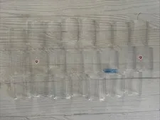 LEGO LOT 23 PCS TRANS CLEAR QUARTER CYLINDER WINDOW VARIETY BUILDING PIECES