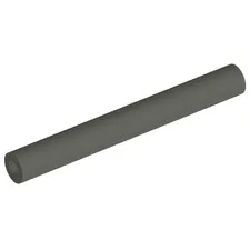 LEGO Part 75c03 - Dark Gray Hose Rigid 3mm D. 3L / 2.4cm