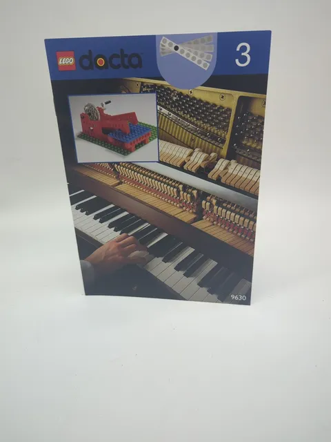 Lego Dacta 3 9630 Instruction Booklet Manual 1997