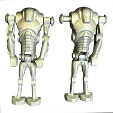 LEGO Star Wars Super Battle Droid Lot Of 2 Dark Bluish Gray Minifigures Retro