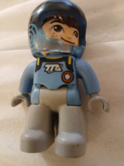 Lego Duplo Figure Miles Callisto w/ helmet (Tomorrowland)