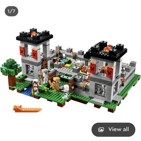 LEGO Minecraft The Fortress 21127 Retired Set, 984 Pieces (2016)