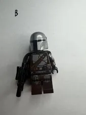 Lego Star Wars - RARE Mandalorian Din Djarin Mando 75299 Silver - NEW SW1135
