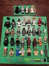 🚨 31 LEGO Star Wars Minifigure Lot General Veers Barriss Offee Sabine Wren Luke