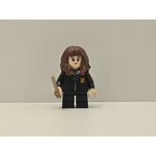 LEGO Harry Potter Hermione Granger Minifigure hp282 Gryffindor Robe Wand New