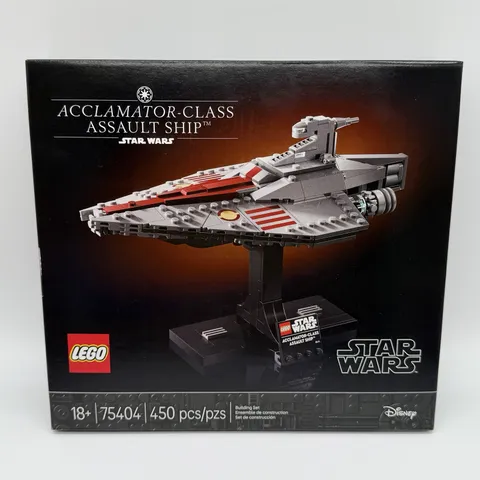 LEGO Star Wars Acclamator Class Assault Ship Set 75404 New In Box.