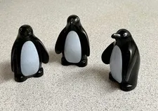 Lego Duplo Penguin Black White Replacement Zoo Antarctica Water Polar Lot Of 3