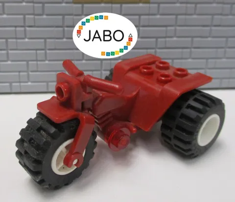 ( E15/8/4 ) Lego 30187 Trike Motorcycle dark red