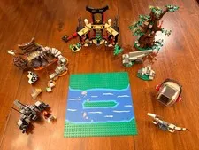 LEGO Parts Lot - Ninjago, Hobbit, Base Plate, Manuals - 79002 71735 71717 76029
