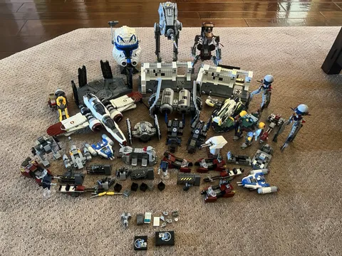 LEGO Star Wars Sets Lot NO MINIFIGURES (SEE DESCRIPTION)