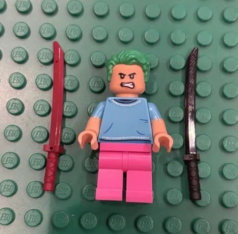 Lego One Piece Zoro Minifigure From 75644 New