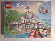 LEGO Disney Princess Ultimate Adventure Castle 43205 Complete Set 698 pcs