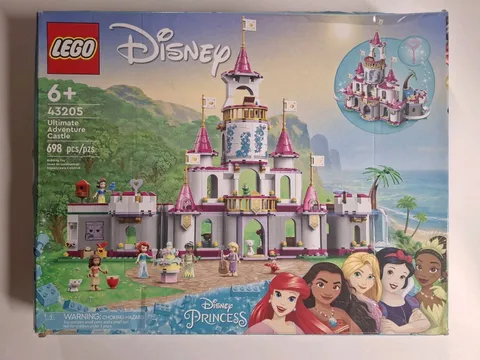LEGO Disney Princess Ultimate Adventure Castle 43205 Complete Set 698 pcs
