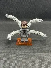 Lego Marvel Super Heroes Minifigure Sh0890 Dr. Octopus Otto Octavius Doc Ock