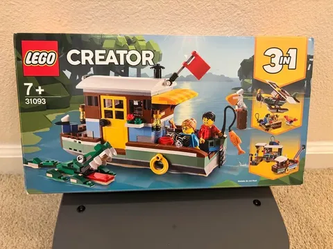 LEGO Creator 3-in-1 Riverside Houseboat 31093 – Retired Complete Building Set