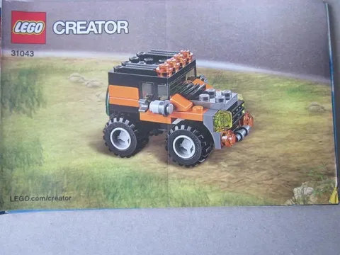 Lego Building Instructions Instruction Creator 31043 SUV