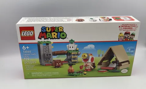LEGO 2025 Super Mario 72040 Captain Toads Camp 159 Pc. Building Set NEW SEALED
