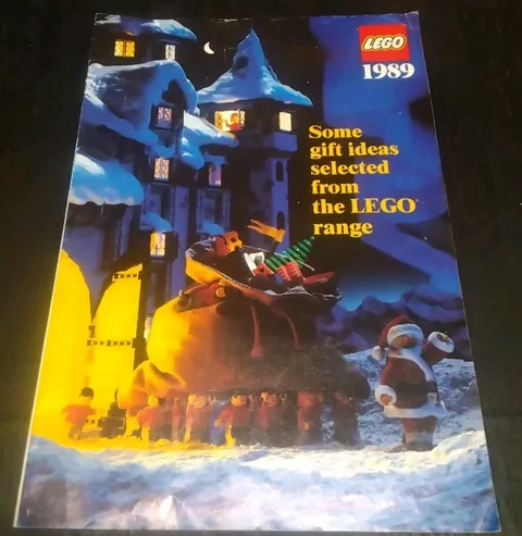 ⭐Lego Gift Ideas Holiday 1989 Magazine Catalog⭐
