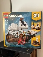 LEGO Creator 3 in 1 iconic Pirate Ship Building Set 31387 5 Minifigures Epic
