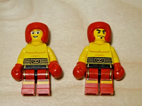 LEGO Minifigure Boxer Collectible Series 5  Lot of 2