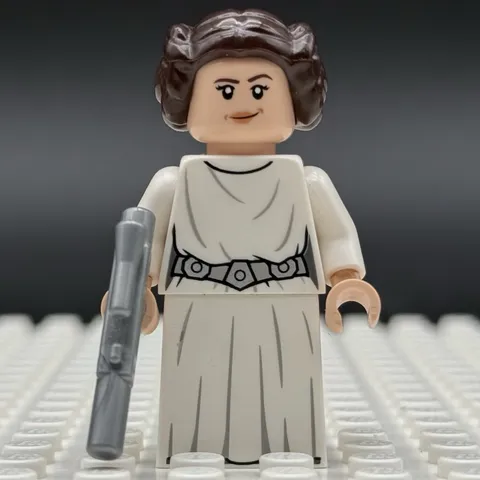 LEGO Star Wars Princess Leia sw1036 Minifigure White Dress 75244 75301