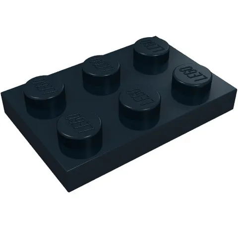 10x LEGO® Part 3021 - Plate 2 x 3
