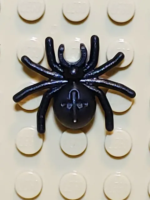 LEGO Spider Black Round Abdomen w/ Clip Land Animal Harry Potter Indiana Jones